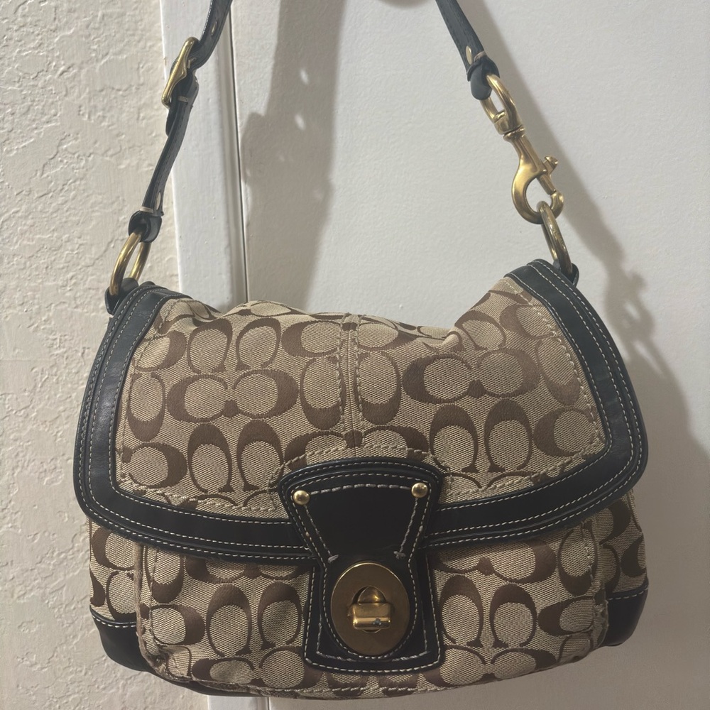SOLD Coach legacy shoulder bag